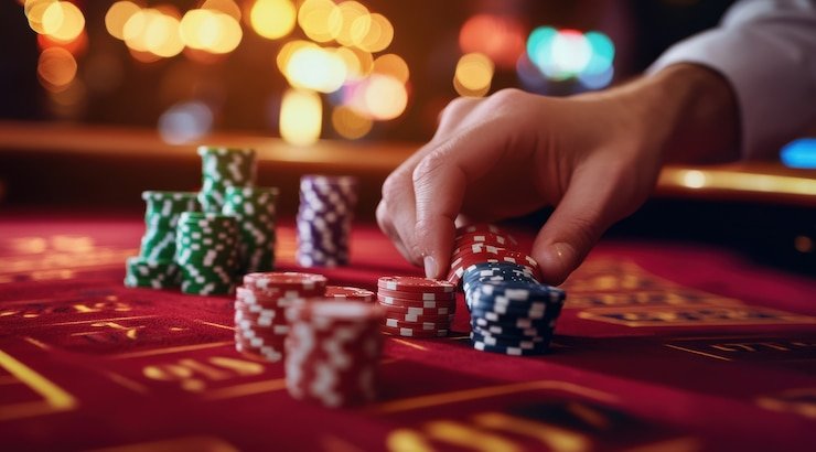 Pengguna dewasa melihat Hadiah lewat ponsel